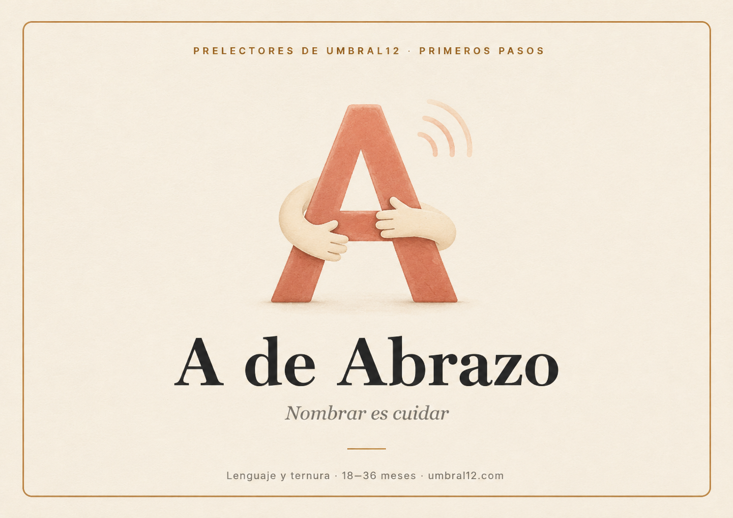 Portada de A de Abrazo