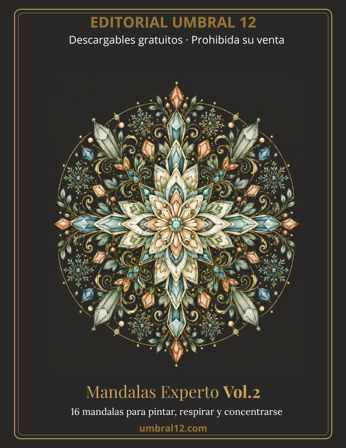 Portada de Mandalas Experto · Vol. 2