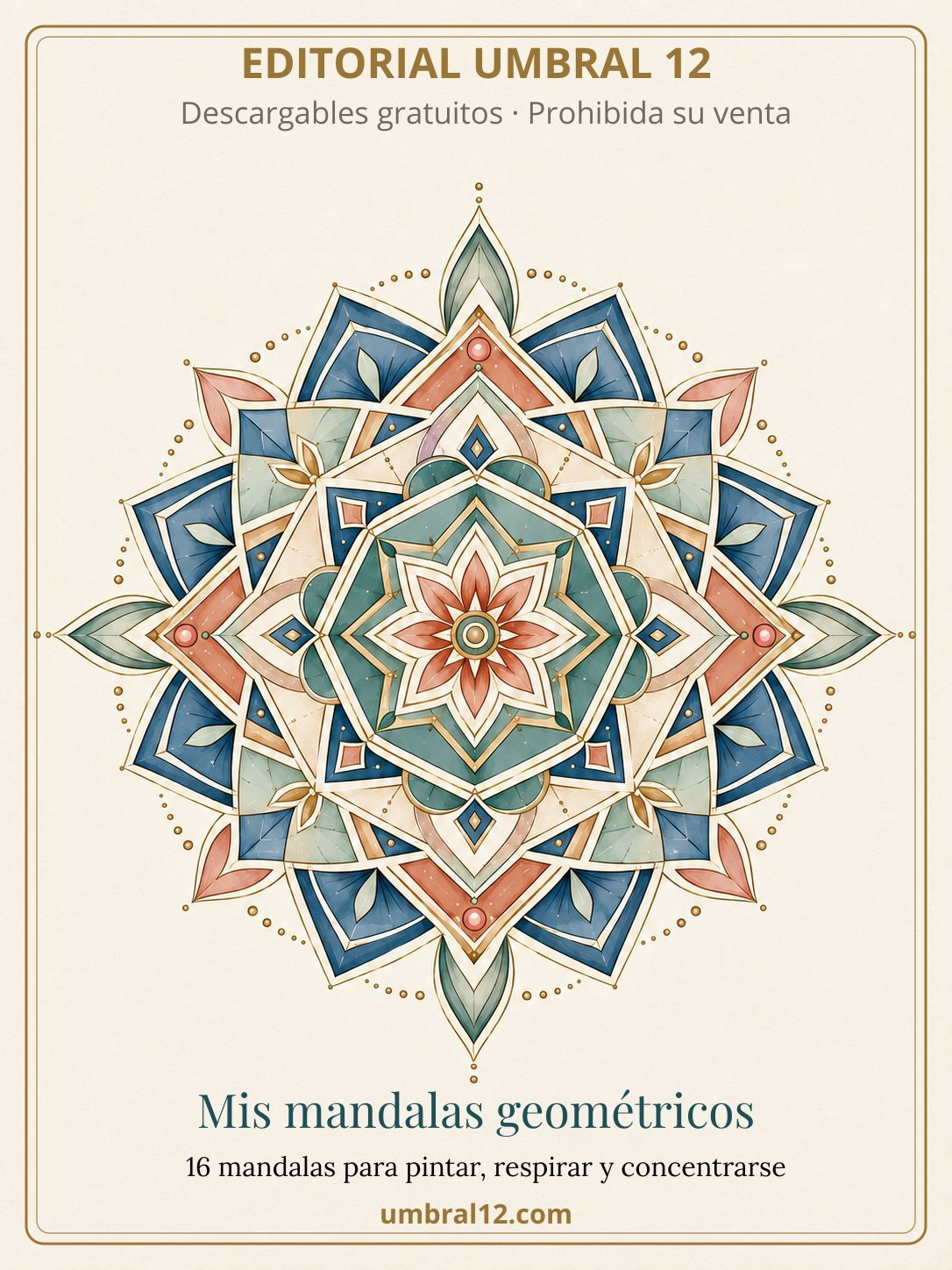 Portada de Mis mandalas geométricos
